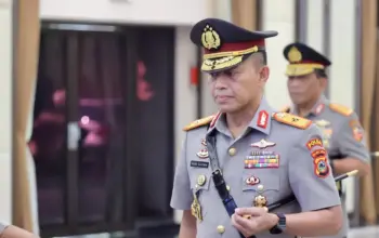 Kapolri Lantik Brigjen Pol. Nasri sebagai Kapolda Sulteng
