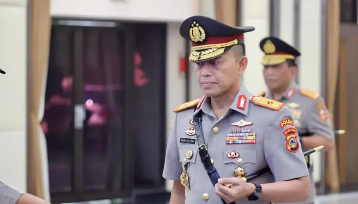 Kapolri Lantik Brigjen Pol. Nasri sebagai Kapolda Sulteng