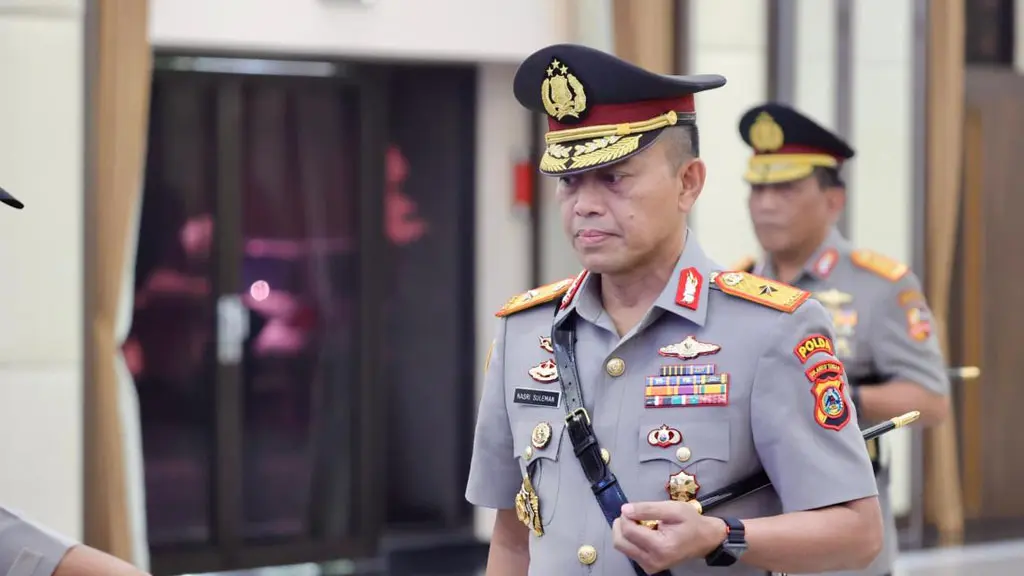 Kapolda Sulteng yang baru dilantik, Brigjen Pol Nasri. (© Humas Polda Sulteng)