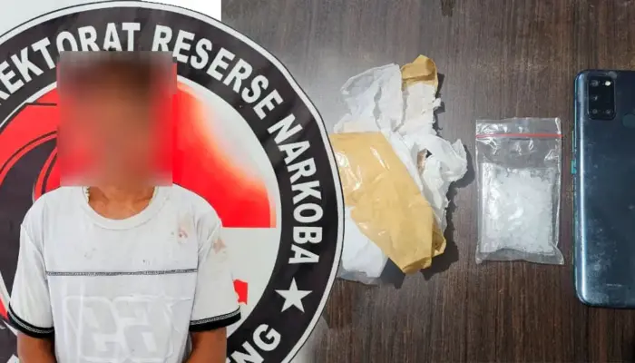 Kurir Sabu Tertangkap Saat Coba Lari, Paket Dibuang di Jembatan