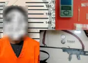 SD, tersangka kasus sabu dan pemilikan senpi rakitan. (©Humas Polres Sigi)
