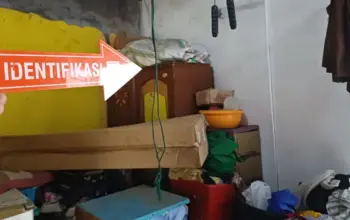 Tim Inafis Polresta Palu melakukan oleh TKP di lokasi ditemukannya korba di Tondo, Sabtu (30/5/2026). (©Humas Polresta Palu)