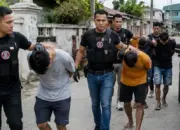 Polresta Palu Tangkap Empat Penyalahguna Narkoba di Jalan Lekatu