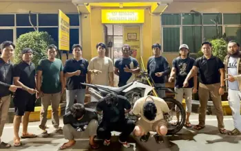 Modus Pura-Pura Debt Collector, Tiga Terduga Curanmor di Palu Dibekuk