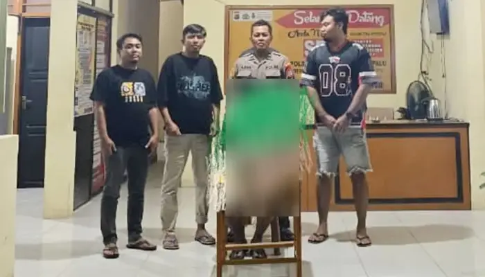 Polsek Tawaeli Tangkap Pelaku Sabu di Mamboro