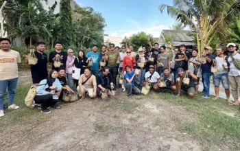Roemah Jurnalis Inisiasi Eco Kurban dengan Wadah Bingga dan Kamboti