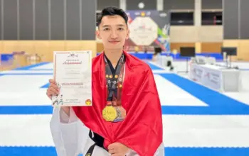 Briptu Johansen Raih 3 Medali di Taekwondo Internasional Osaka 2026