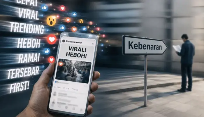 Ketika Informasi Cepat Lebih Dulu dari Kebenaran