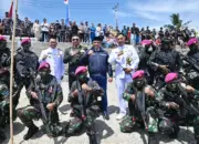 TNI AL Gelar Operasi Trisila 26 Tahap II di Pantai Talise Palu