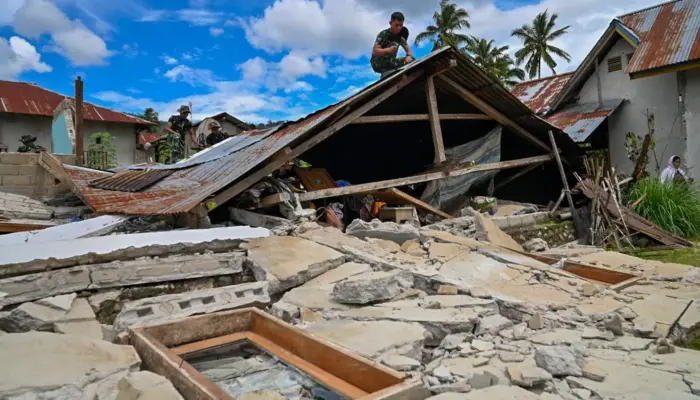 Gempa M6,7 Sulteng Rusak 842 Bangunan, 466 Gempa Susulan