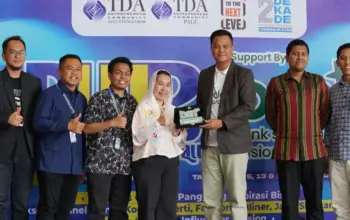 Wawali Imelda pada pembukaan Pesta Wirausaha Palu, Sabtu (13/6/2026). (©Prokopim Setda Kota Palu/Jufri)
