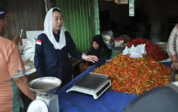 Wawali Imelda Sidak Pasar, Temukan Cabai Rawit Naik hingga Rp90 Ribu/Kg