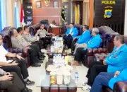 Kapolda SUlteng Brigjen Pol Nasri menerima kunjungan Rektor Untad beserta rombongan di Mapodla Sulteng, Rabu (10/6/2026). (©Humas Polda Sulteng)