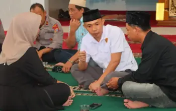 Tahanan Perempuan Akad Nikah di Masjid Polres Sigi