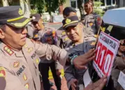 Polresta Palu Sosialikan Layanan Darurat Kepolisian Call Center 110