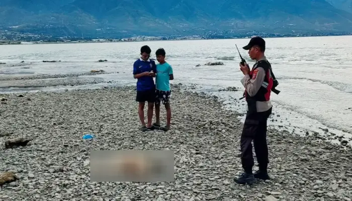 Mayat Tanpa Identitas Ditemukan di Pantai Talise Palu