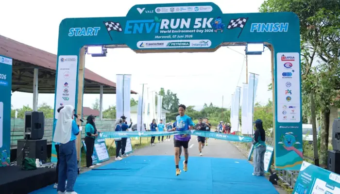 EnviRun 2026 PT Vale Gerakkan Ribuan Peserta di Morowali