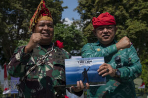 Pameran Senjata Tradisional di Korem 132 Tadulako