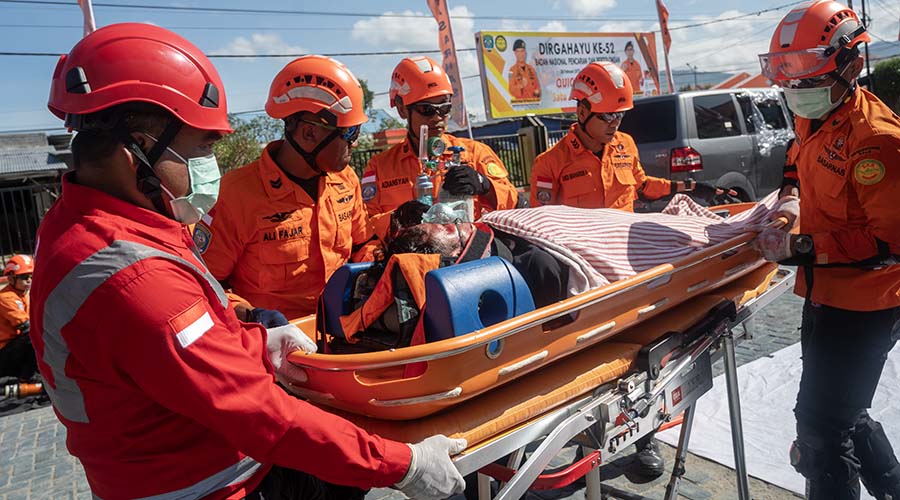 Basarnas Palu Selamatkan 59 Orang dalam Tiga Bulan