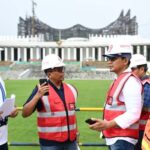 Petinggi Telkomsel melihat langsung kesiapan jaringan Telkomsel untuk mendukung komunikasi di Ibu Kota Nusantara. (Foto: HO-Telkomsel)