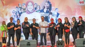 Wali Kota Palu Buka Aerobik Competition dan Zumba Party
