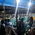 Ribuan warga menghadiri deklarasi pasangan Handal di Palu, Barat, Jumat (13/9/2024). (Foto: TIm Media HANDAL)