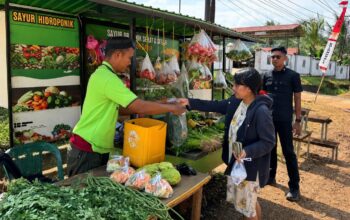 Gerobak Sayur Lapas Kolonodale Jadi Model Pembinaan Kemandirian Warga Binaan