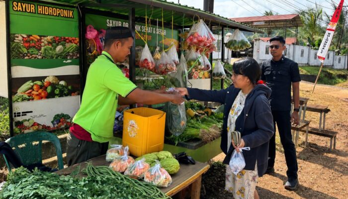 Gerobak Sayur Lapas Kolonodale Jadi Model Pembinaan Kemandirian Warga Binaan