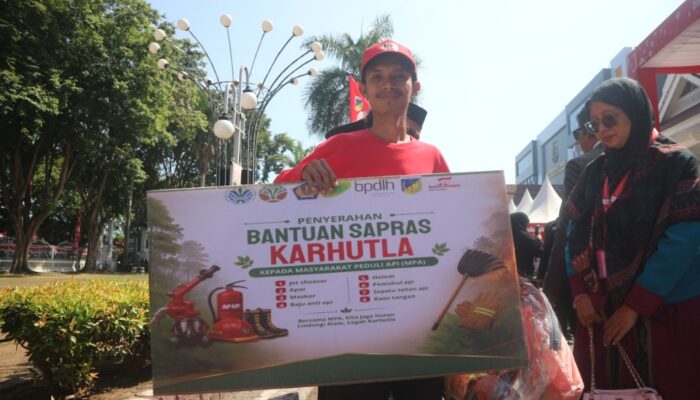 Bantuan Sarpras Karhutla Diperkuat, MPA di Sulteng Dapat Peralatan Pemadam