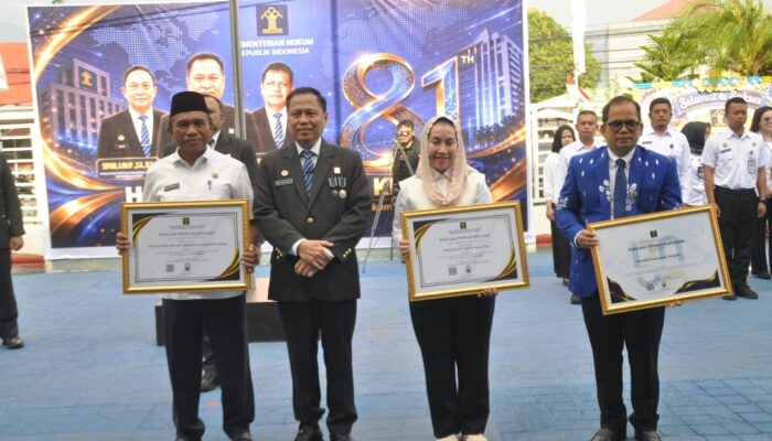 Palu Raih Predikat Istimewa untuk JDIH dan Reformasi Hukum