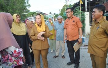 Wawali Palu Nilai Lomba Kebersihan dan Ketertiban di Talise