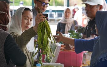 Pasar Tani HUT ke-48 Kota Palu Diserbu Warga
