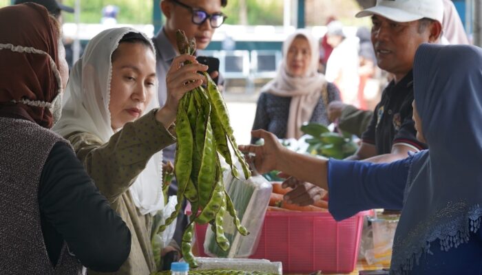 Pasar Tani HUT ke-48 Kota Palu Diserbu Warga
