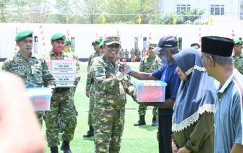 Gubernur Sulteng Buka Bakti TNI AD di Banggai, Sasar 479 Titik Pembangunan