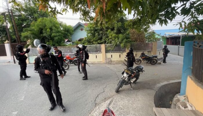 Atensi Presiden, Polda Sulteng Pimpin Operasi Pemberantasan Narkoba di Kota Palu