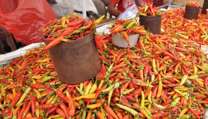 Pasokan Langka, Harga Cabai Rawit di Pasar Manonda Tembus Rp130 Ribu/Kg