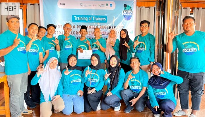 Perkuat Ketahanan Perkebunan Kelapa, Penyuluh dan Petani Donggala Dilatih Agroforestri