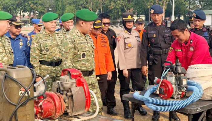 Antisipasi Karhutla di Sulteng, Kodam XXIII/Palaka Wira Gelar Latihan Terpadu