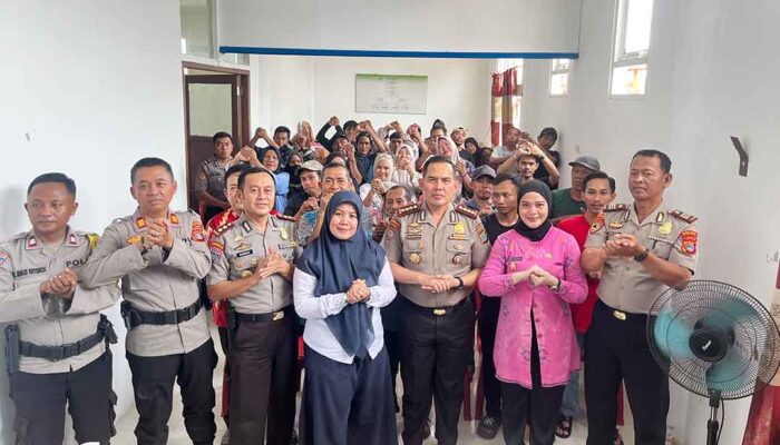 Program POLIRAN Polda Sulteng Buka Pelatihan Vokasi dan Edukasi Bahaya Judi Online