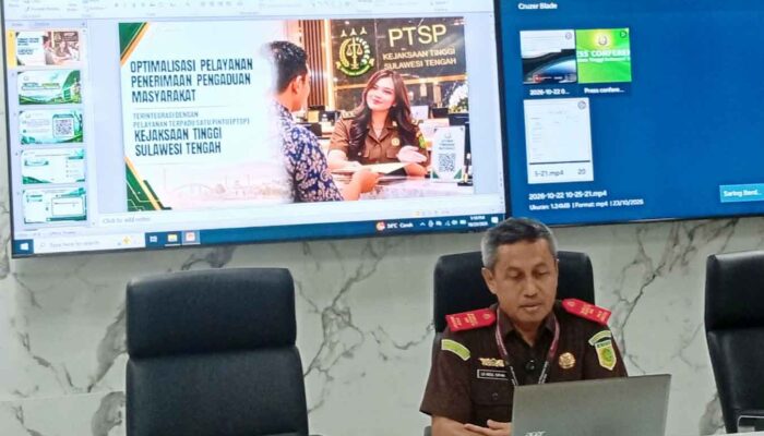 Kejati Sulteng Hadirkan SIPADU, Adukan Laporan Kini Cukup Pindai Kode QR
