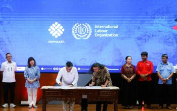 Kemnaker, Pengusaha, Serikat Pekerja, dan ILO Teken Deklarasi Pekerjaan Layak 2026–2030