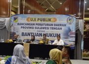 DPRD Sulteng Matangkan Ranperda Bantuan Hukum untuk Warga Kurang Mampu
