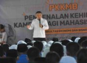 Buka PKKMB FEB Untad, Wali Kota Palu Minta Mahasiswa Bangun Kemandirian